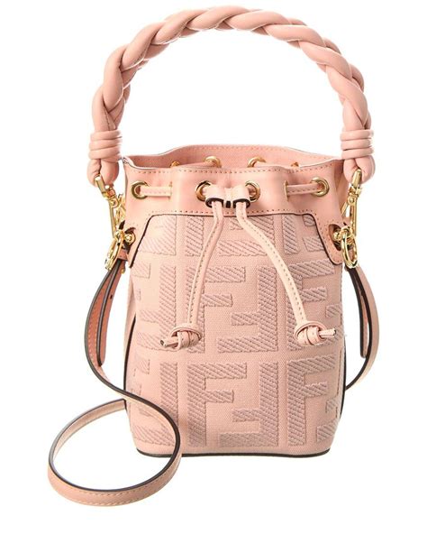 fendi mon tresor mini bucket bag price|Fendi drawstring bucket bag.